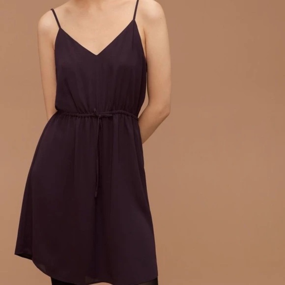 Aritzia Babaton Casimir Dress Purple